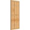 Ekena Millwork Framed Board-n-Batten Shutters, Rough Sawn Western Red Cedar, 26 7/8W x 63H, PR RBF06S26X063RWR - alternate 4